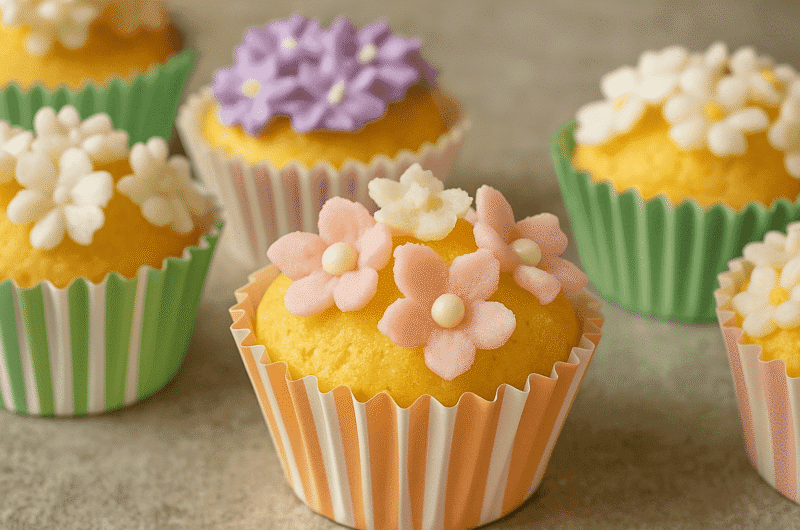 Fluffy Delight: The Best Hokkaido Chiffon Cupcakes with Cream Filling