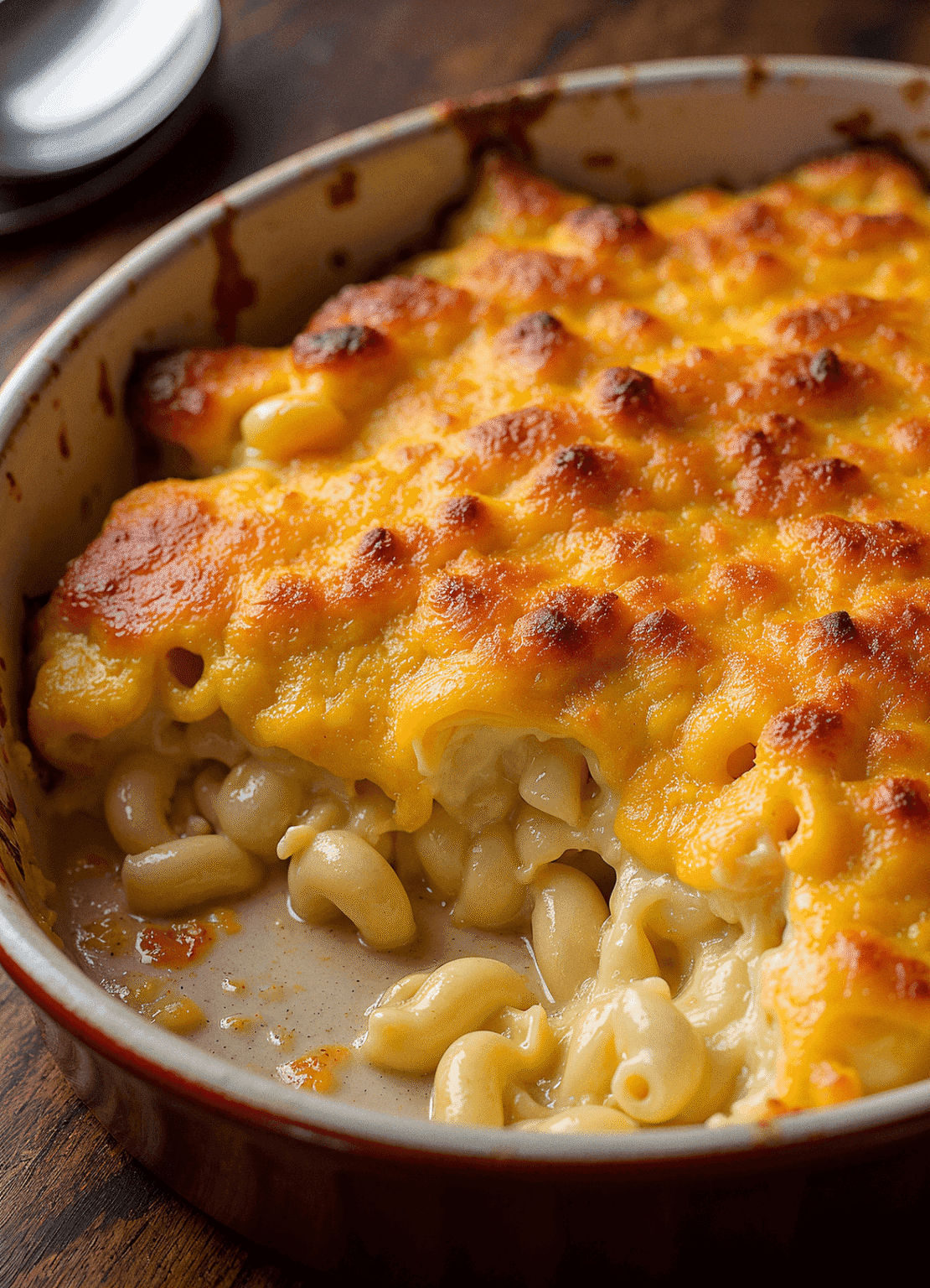 Classic Southern Macaroni and Cheese Casserole (Baked, Creamy, Crowd ...