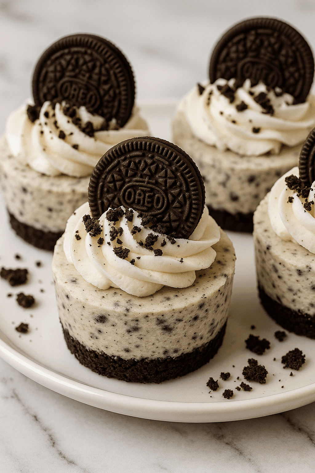 mini oreo cheesecakes recipe photo