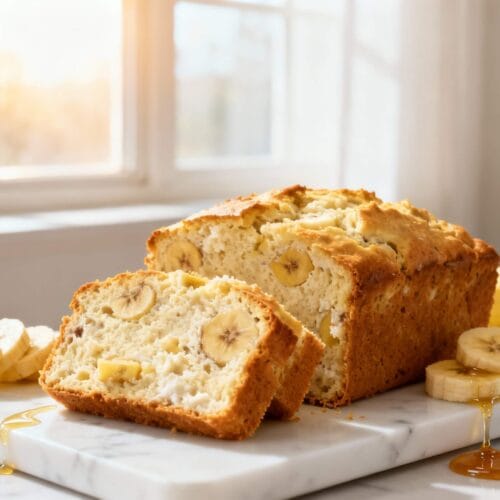 Healthy Cottage Cheese Banana Bread – High Protein & No Powder