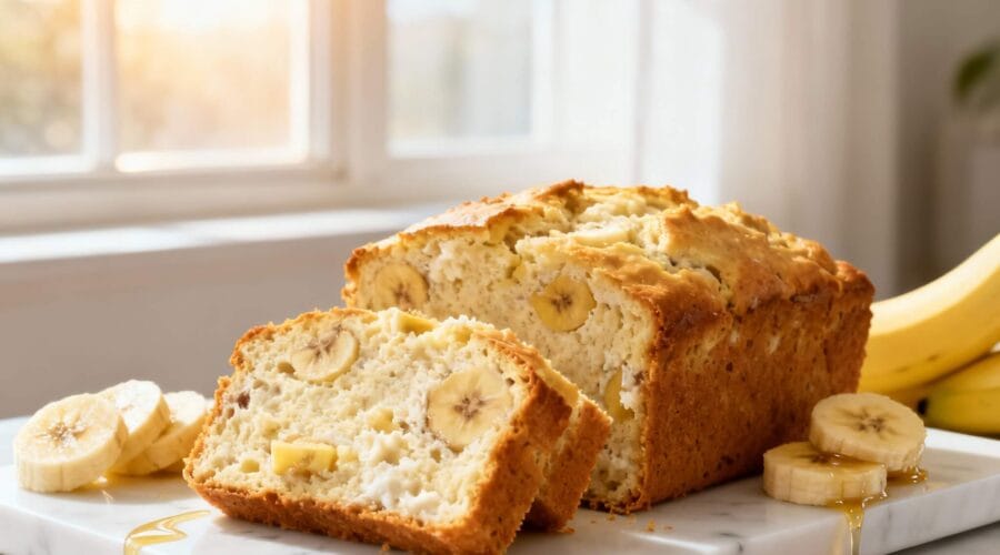 Healthy Cottage Cheese Banana Bread – High Protein & No Powder