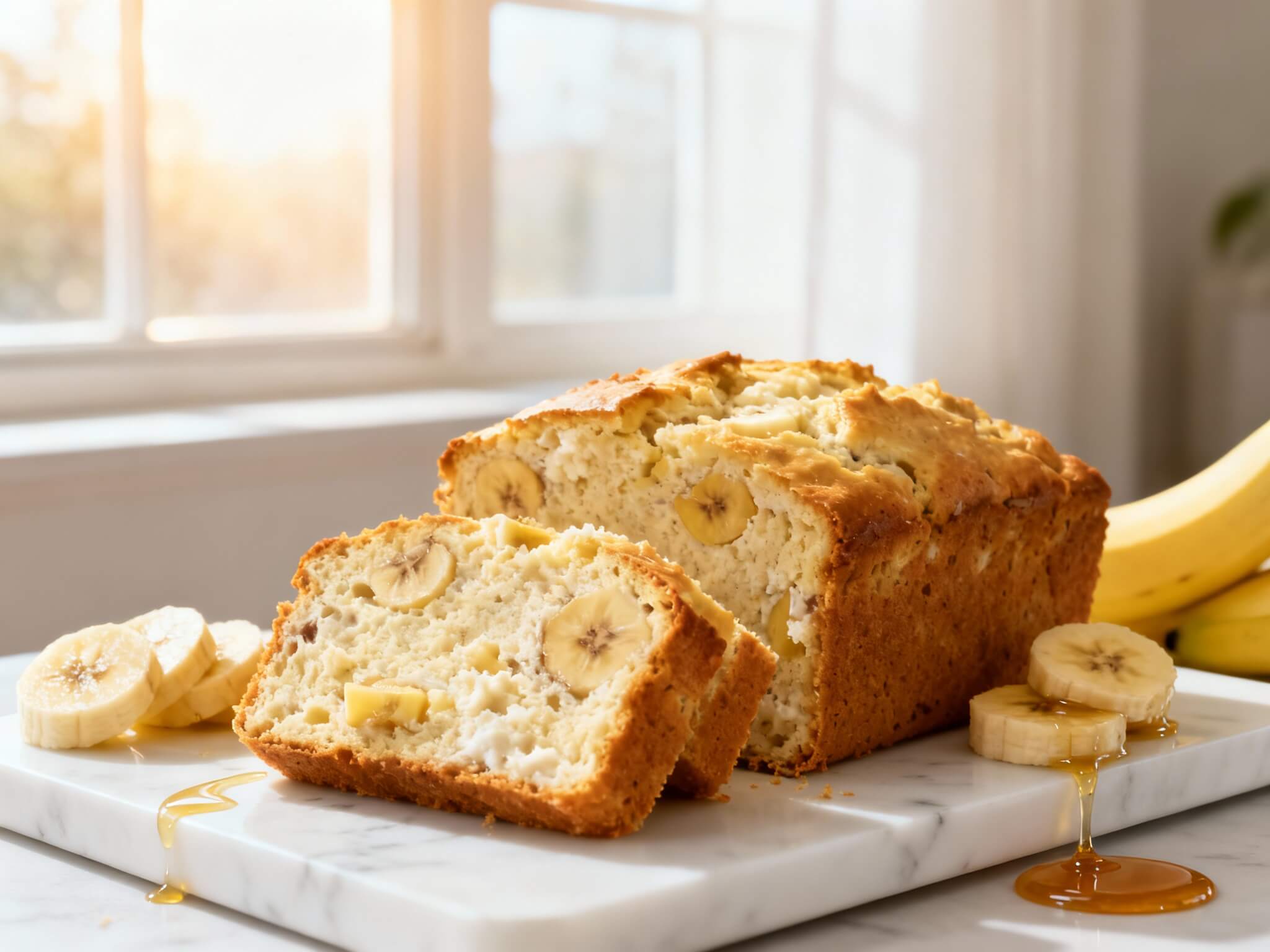 Healthy Cottage Cheese Banana Bread – High Protein & No Powder